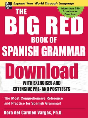 cover image of The Big Red Book of Spanish Grammar